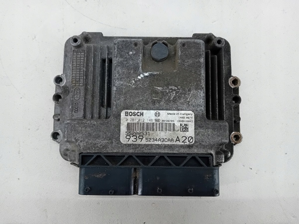 фото №1, Бортовой компьютер, блок управления alfa romeo 159 55200531 0281012146 2.4 jtdm