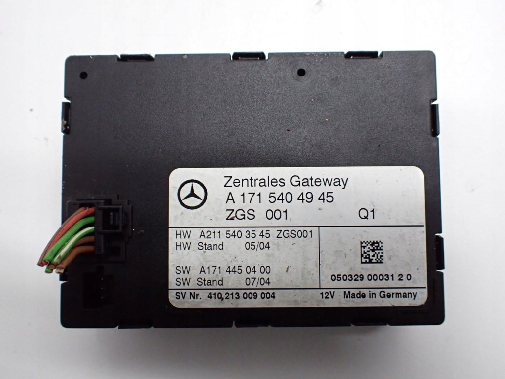 фото №1, Модуль блок управления шлюз a1715404945 mercedes slk ii r171 05r