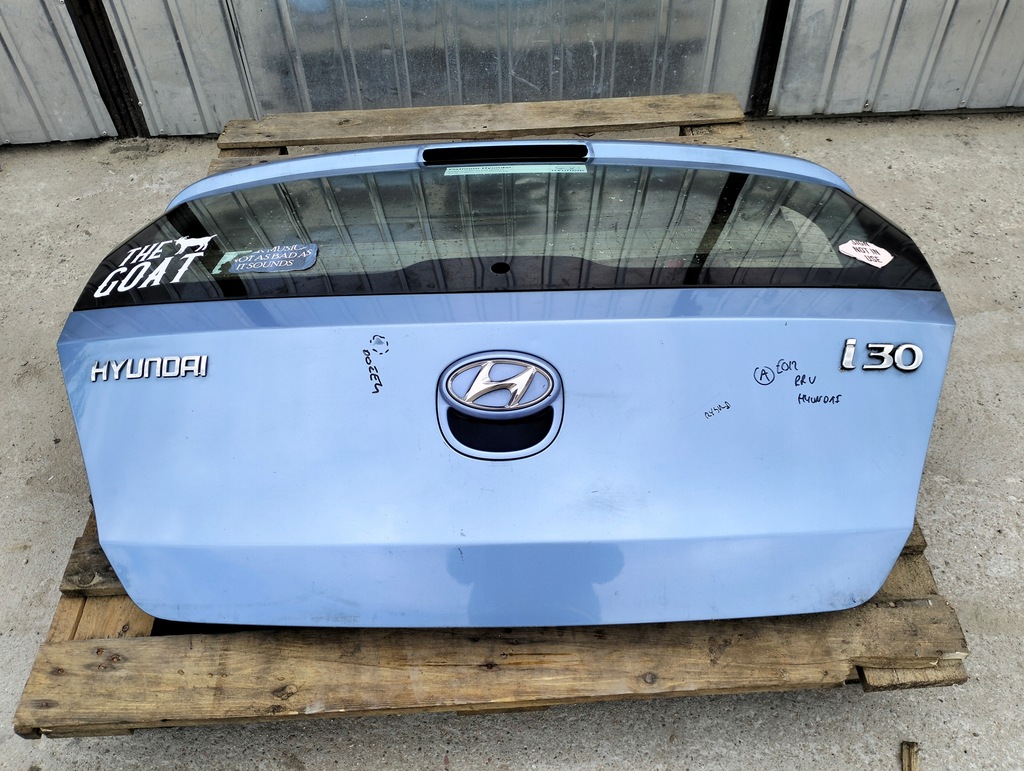 фото №12, Крышка багажника багажника hyundai i30 i lift lata 2010-2012 5d хэтчбек