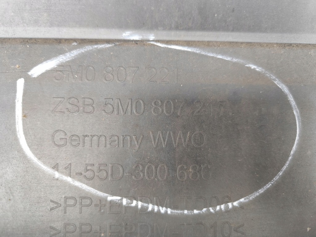 фото №8, Volkswagen vw golf v plus - бампер перед