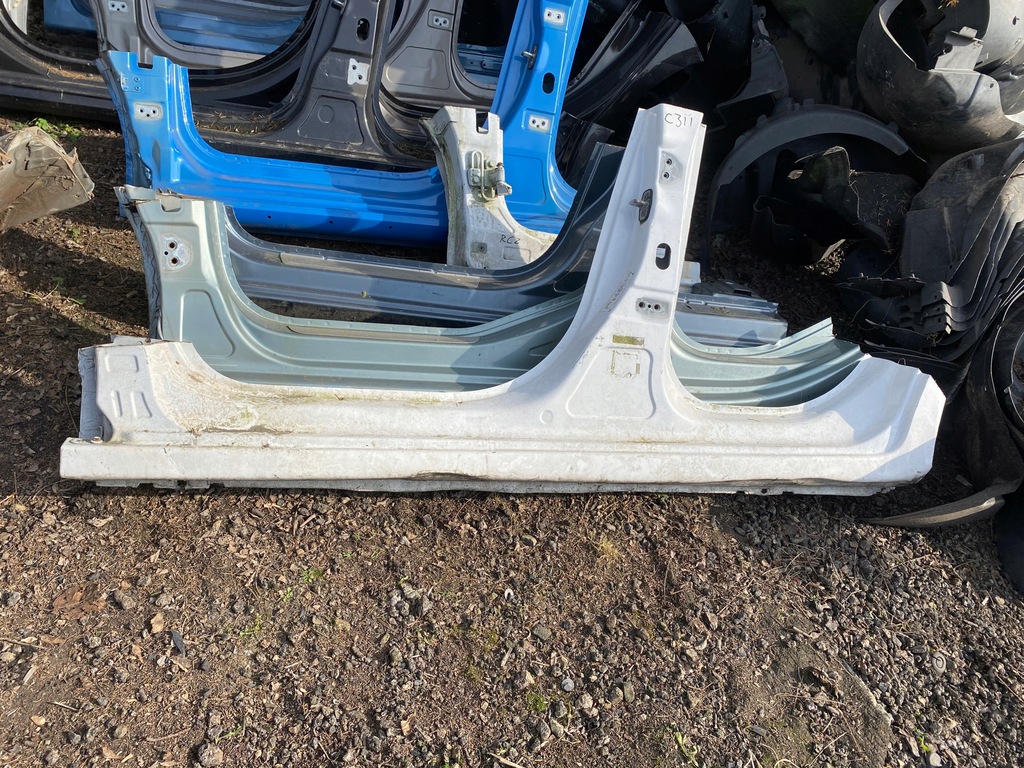 фото №1, Порог блок двигателя левый citroen c3 ii