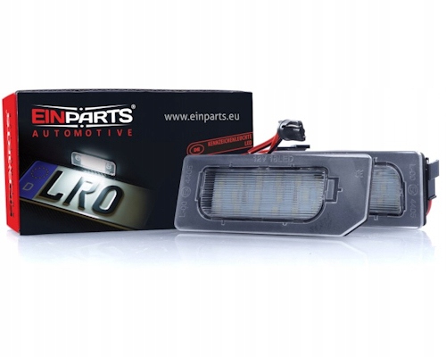 фото №1, Einparts фонари номерного знака led mitsubishi asx 2010-..