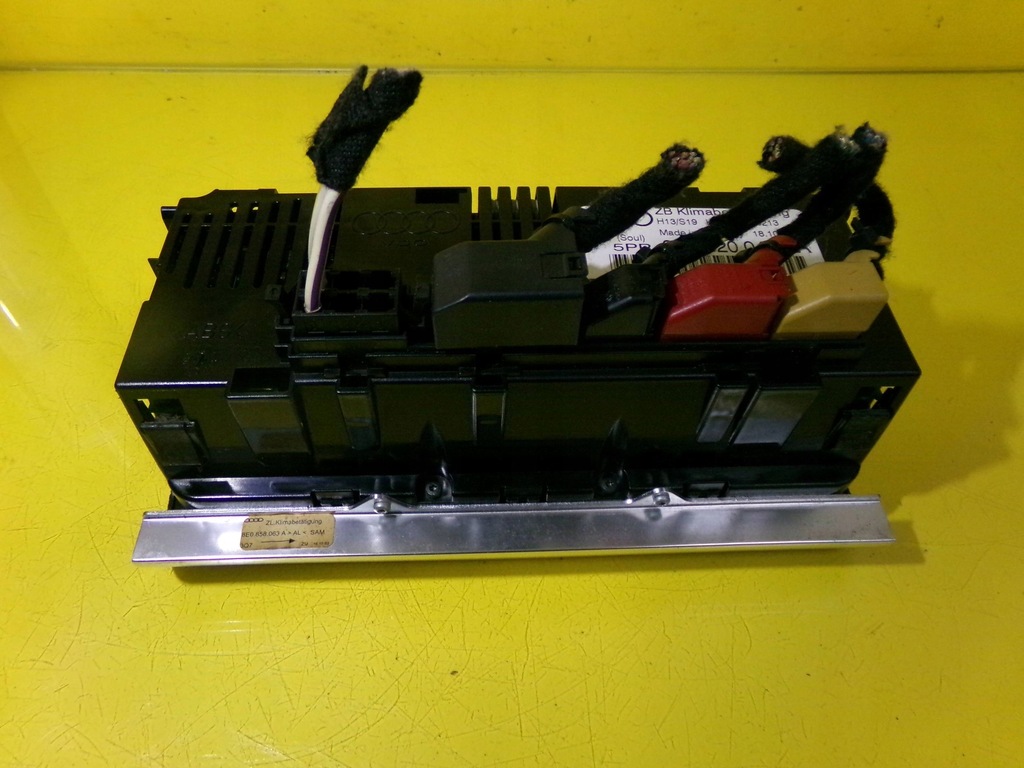 фото №10, Панель управление обдув кондиционера audi a4 b6 8e0820043aa nr1108