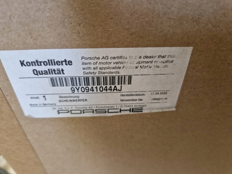 Porsche cayenne 3 9y0941043aj 9y0941044aj фара full led правий ліва перед Київ