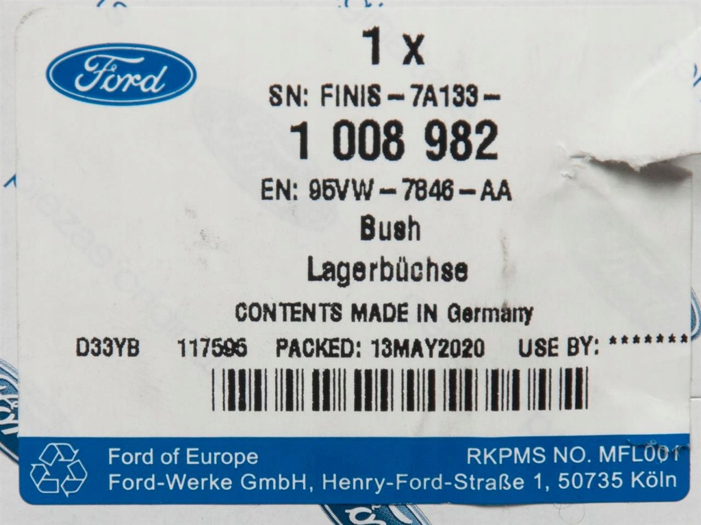 фото №11, Корзина рычаг выборщик ford galaxy 1994-2006 оригинальный номер