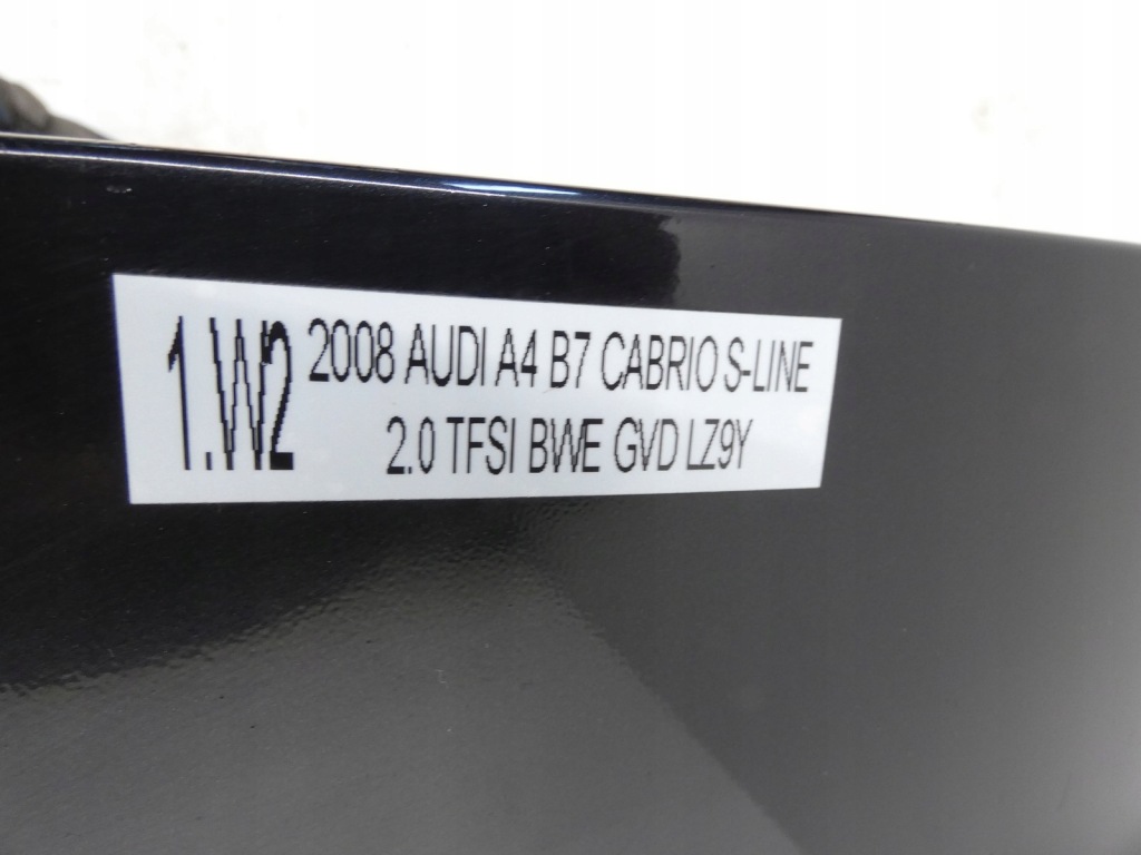 фото №13, Kpl бампер задняя audi a4 b7 cabrio s-line lz9y pdc