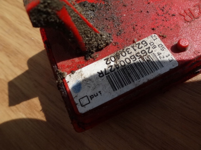 фото №3, Dacia logan ii 2014 sedan відбивач бампера правий