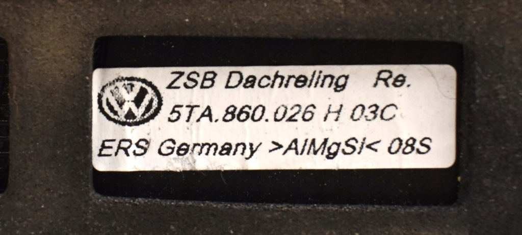 фото №6, Vw touran 5ta рейлінги дахові idealne org