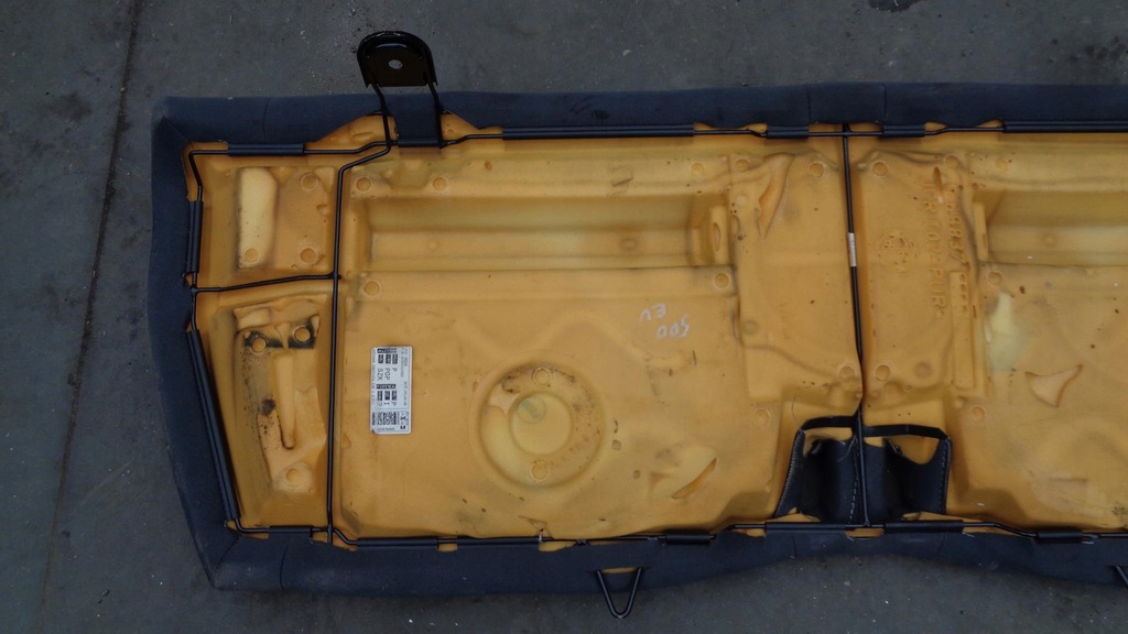 фото №6, Заднее сиденье сиденье fiat 500 2007- серая