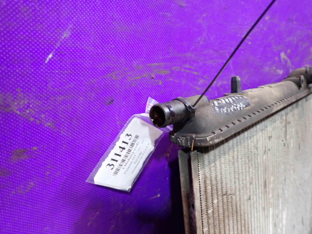 фото №4, Peugeot 307 1,4 8v kfw 01-05 радіатор wody