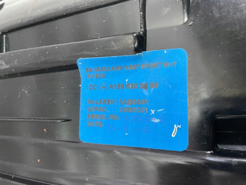 фото №15, Mercedes slr mclaren r199 ксенон black ліва права