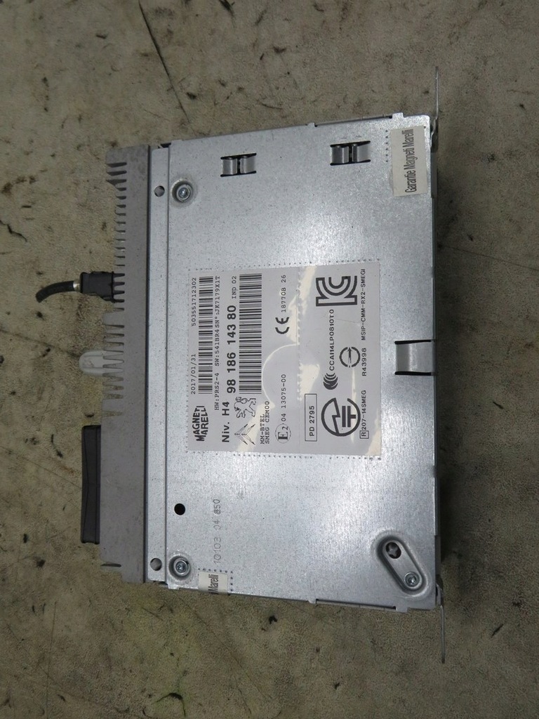 фото №1, Радио тюнер радио citroen c4 cactus 9818614380