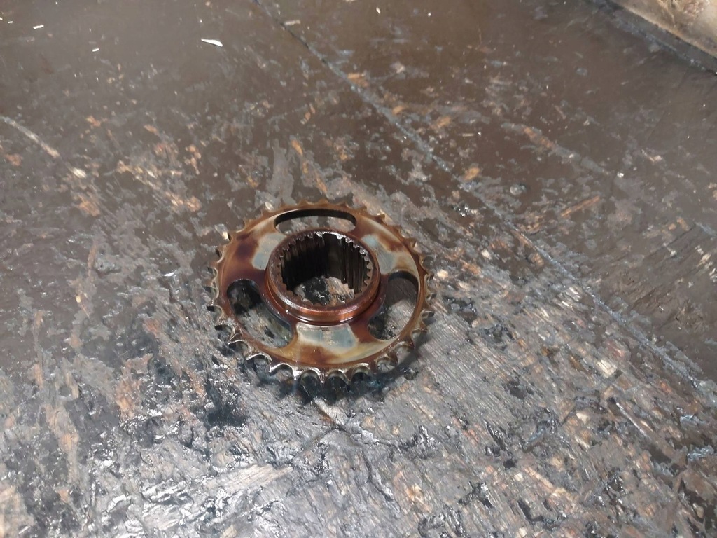 фото №8, Колесо зубчасте ланцюга розподільного валу bmw 5 e39 520i m52b20tu 206s4 1744263e