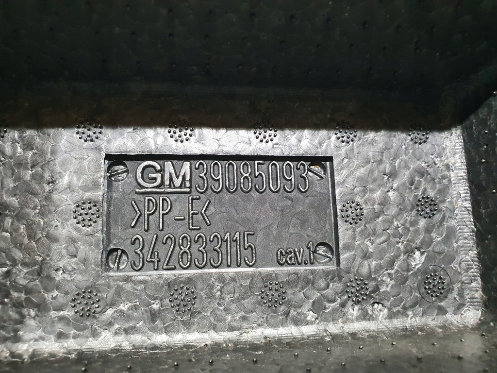 фото №7, Левый задний пенополистирол багажника opel insignia b