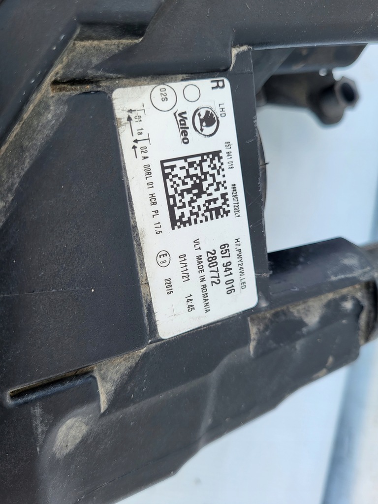 фото №7, Лампа правий перед skoda scala full led 657941016