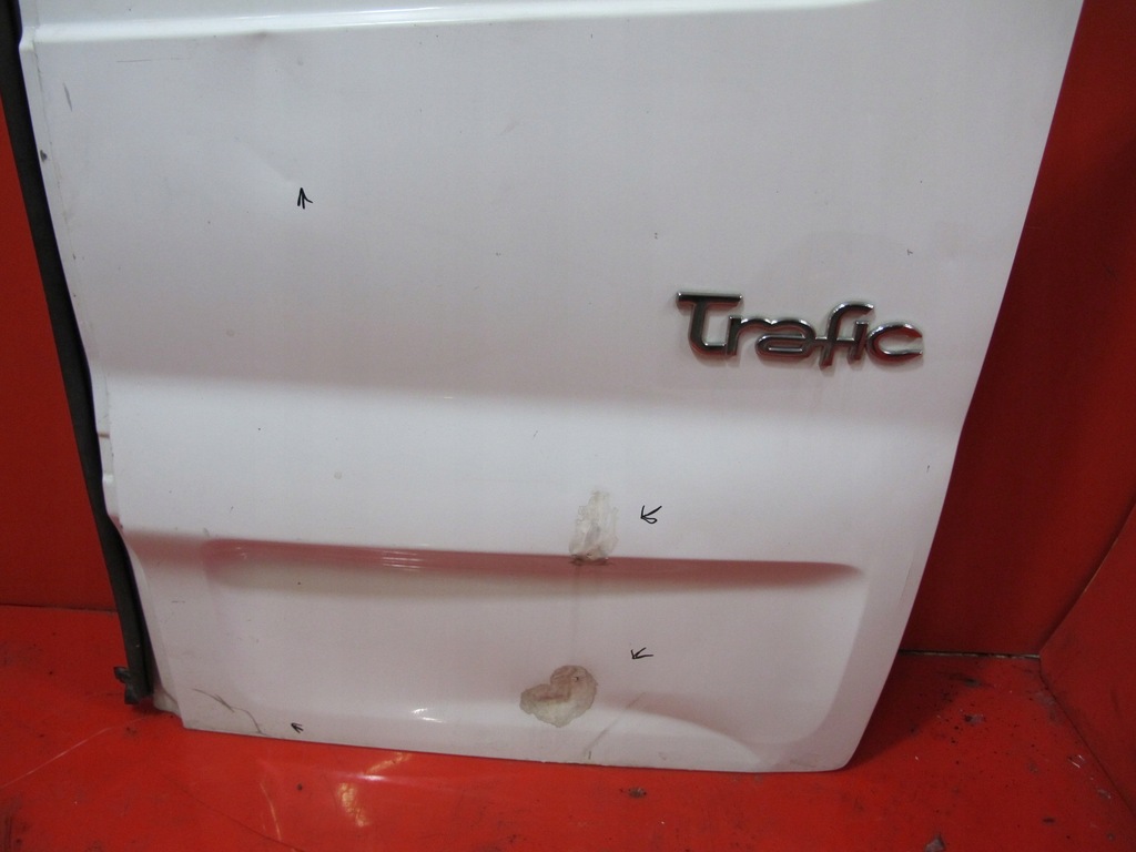 фото №8, Trafic ii vivaro двері задня праве білий 01-14