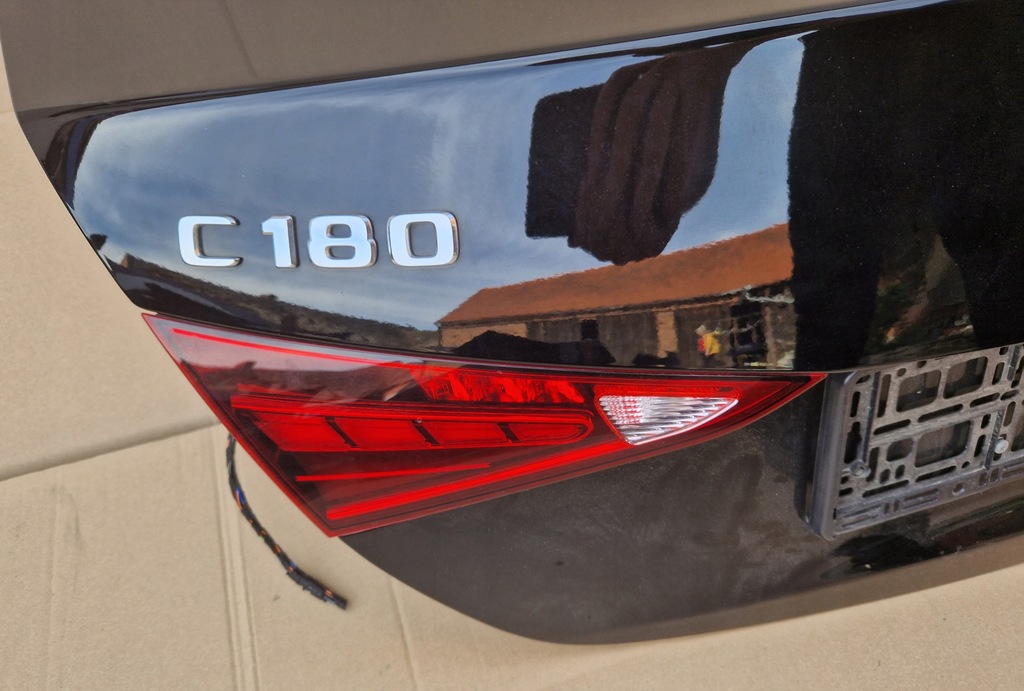 фото №6, Mercedes c-klasa w206 задняя бампер крышка багажника лампы