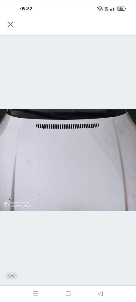 фото №9, Капот крышка двигателя titansilber bmw 3 e46 compact