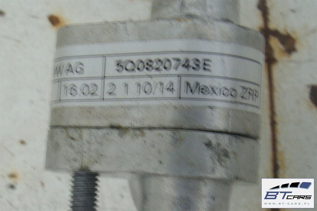 фото №6, Vw golf 7 vii audi a3 трубки провода кондиционера кондиционер 5q0816721c 5q082074