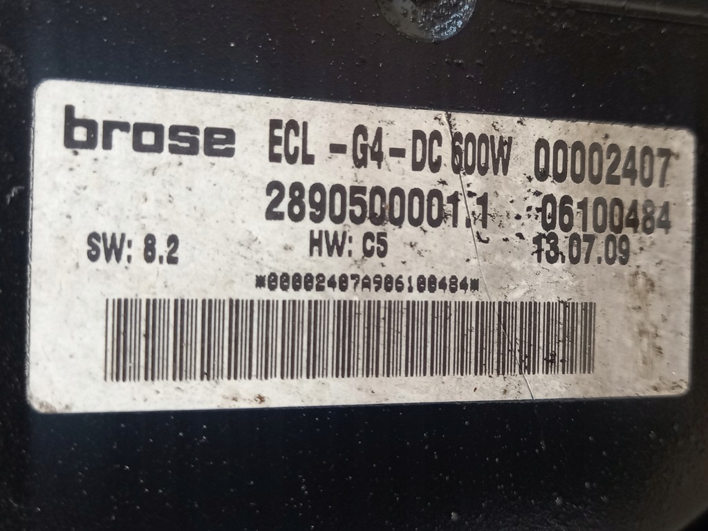 фото №5, Вентилятор mercedes ml w164 600 wat a1645000593