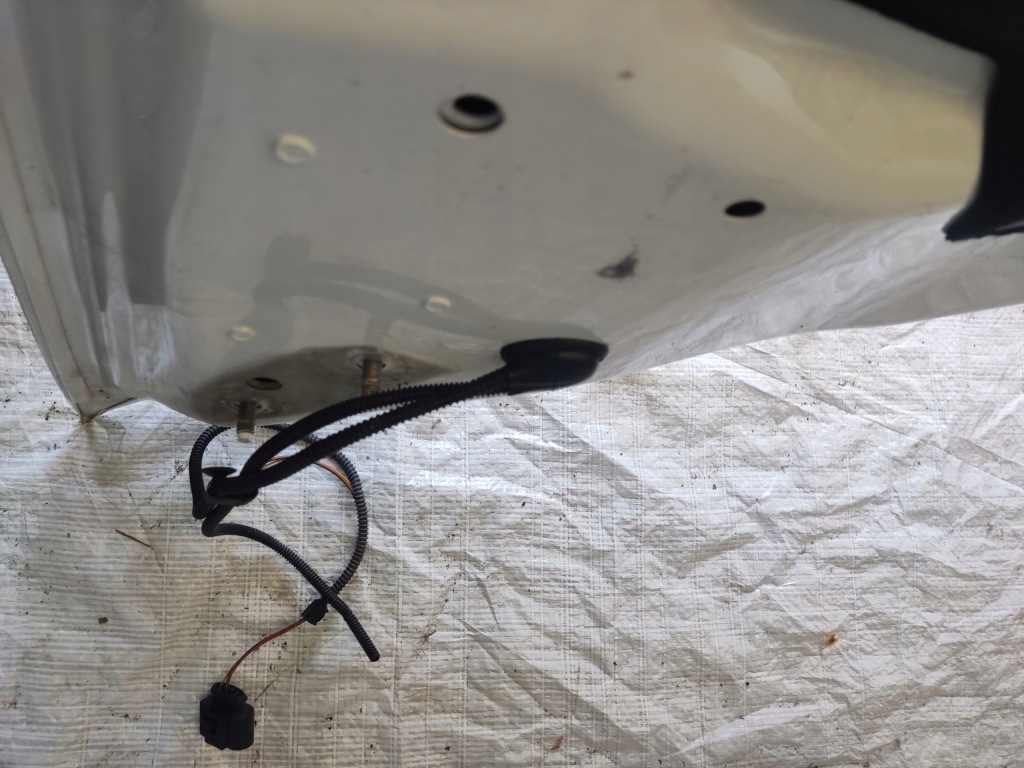 Porsche cayenne 2 958 92a 7p капот комплектная дорестайлинг  10-14 белый c9a с Разборки