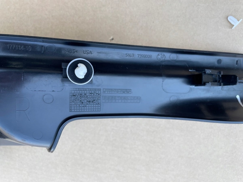 фото №6, Bmw x3 g01 молдинг порог задняя левая 7398007 правая 7398008