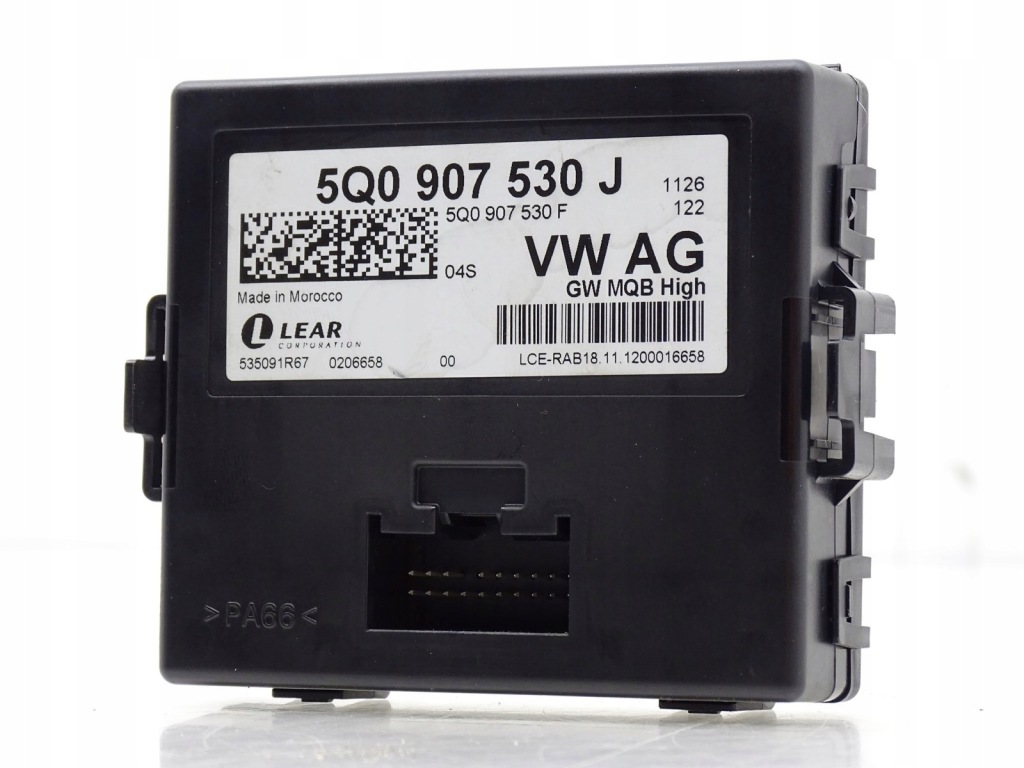 фото №1, Модуль блок управления шлюз audi a3 8v 5q0907530j