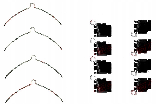 фото №2, Набір монтажний гальмівних колодок перед lexus gs is i is sportcross sc toyota