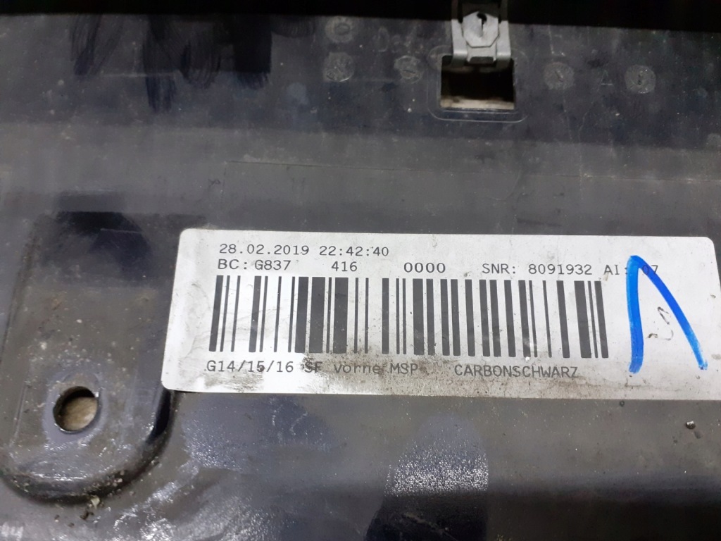 фото №7, Бампер передний перед bmw 8 g14 g15 g16 m-pakiet 2018- хороший