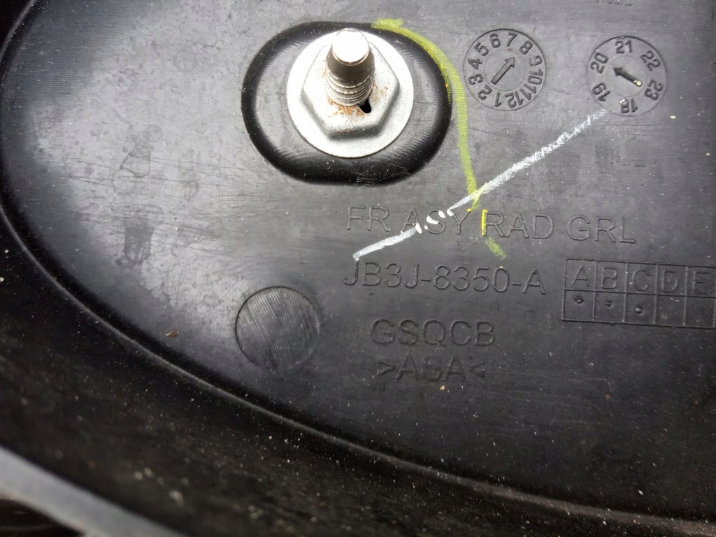 фото №15, Ford ranger lift thunder 19- решітка радіатора решітка радіатора бампера