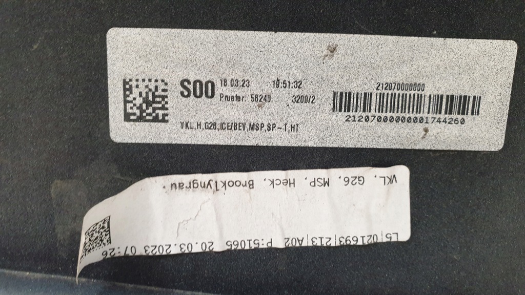 фото №9, Bmw 4 g26 m-pakiet бампер задняя задний