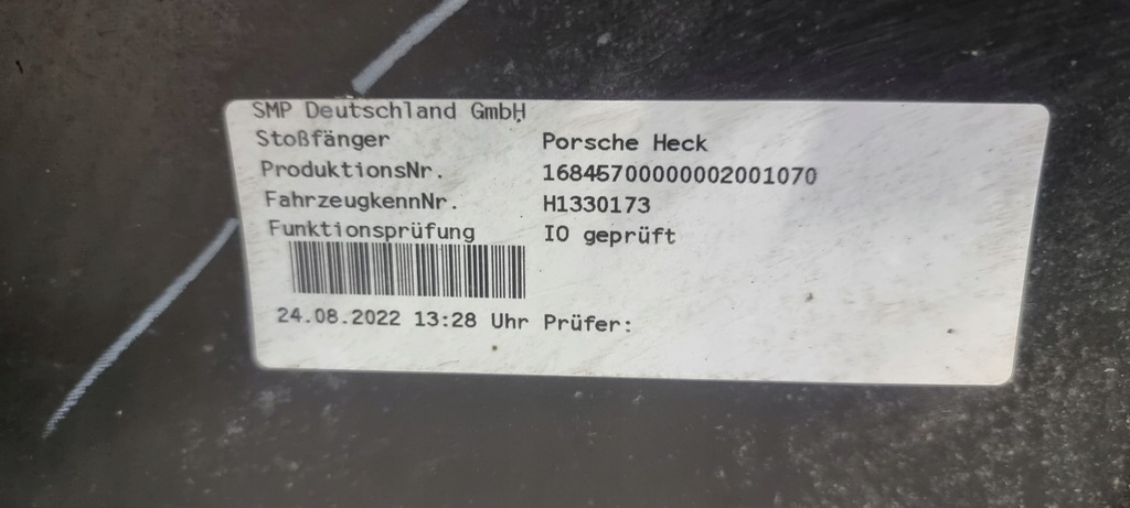 фото №14, Бампер задня porsche boxster cayman 98z