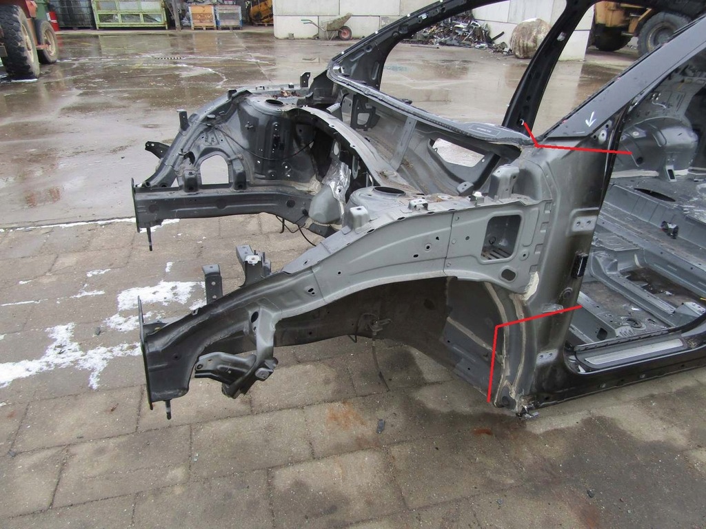 фото №1, Kia sportage v 24r лонжерон ліва чверть перед передня лівий 1k gt line