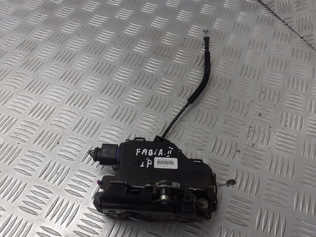 фото №1, Замок двері лівий перед skoda fabia ii 6pin