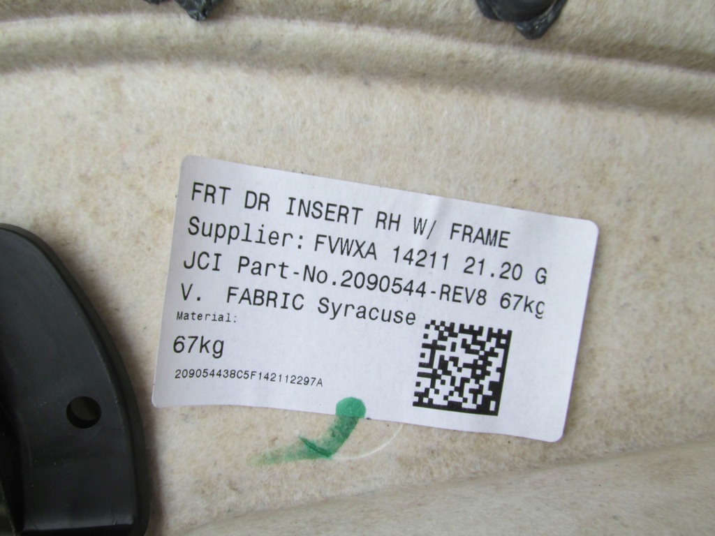 фото №4, Обивка дверь перед правая led c-max mk2 grand