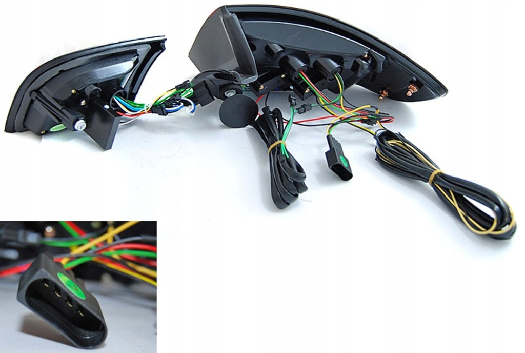 фото №12, Лампы задние kpl full led bar neon тюнинг blac audi a3 8p sportback 5d 04-08