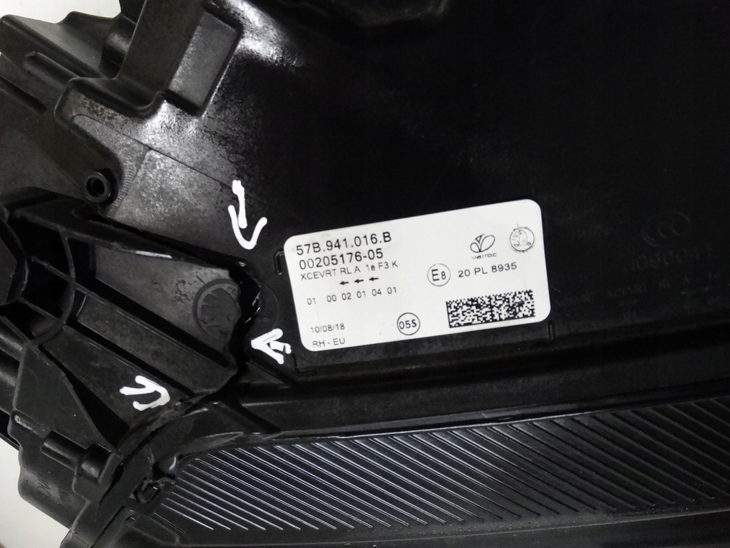 фото №6, Лампа фара правый перед skoda karoq 57b941016b