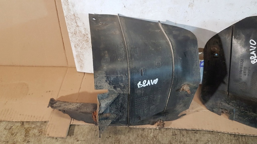 фото №6, Подкрылок zakole правый задняя fiat bravo 3d