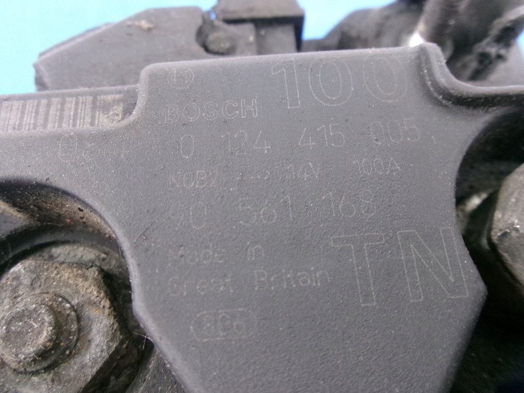 Opel zafira a 2.0di 82km генератор 90561168 bosch 0124415005 test в Украине