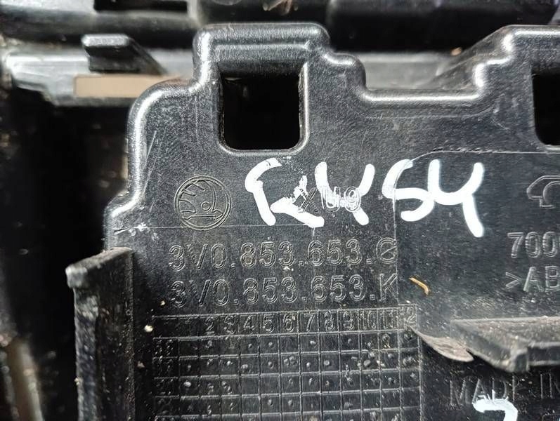 фото №13, M29 решітка радіатора решітка радіатора решітка радіатора skoda superb iii 3 3v lift 19- 3v0853653g