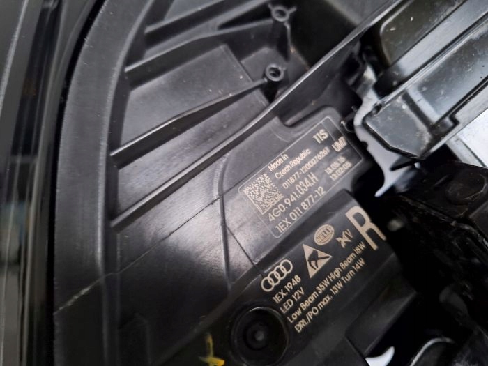 фото №11, Audi a6 4g c7 lift 2.0tdi 2015-2018 перед капот бампер лампы pas ly9t