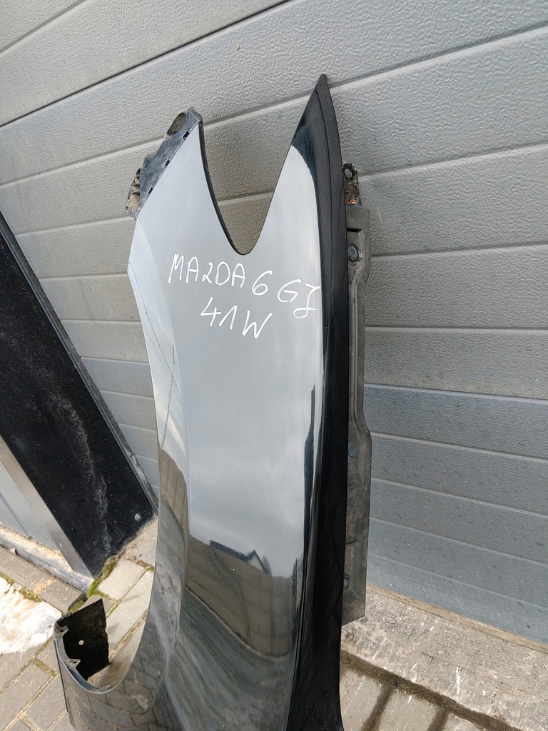 фото №11, Mazda 6 gj крыло перед левый чёрный 41w