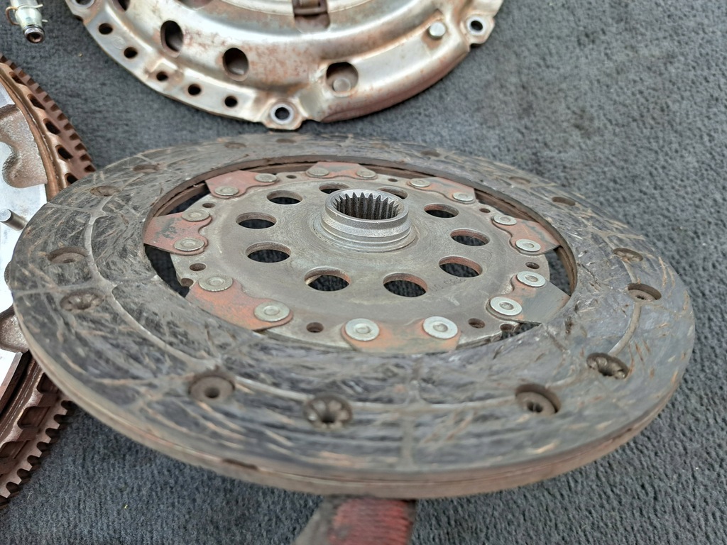 фото №5, Volvo v70 ii s60 i 2.0t сцепление колесо двухмассовый диск прижим цилиндр сцепления