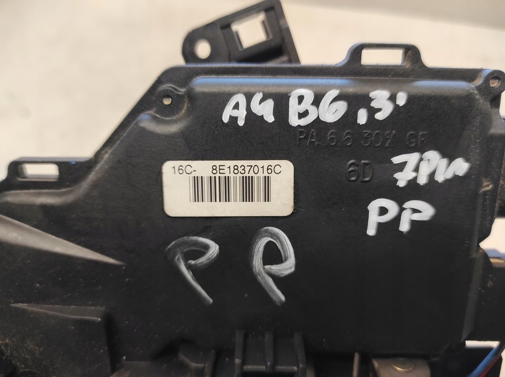 фото №5, Audi a4 b6 00- замок правий перед 7pin 8e1837016c