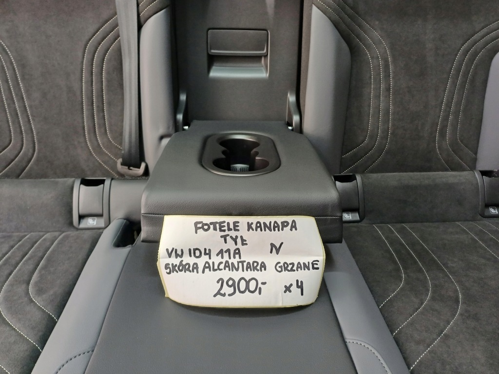 фото №11, Заднє сидіння сидіння задні задня шкіра alcantara підігрів volkswagen id4 id 4 11a 20-