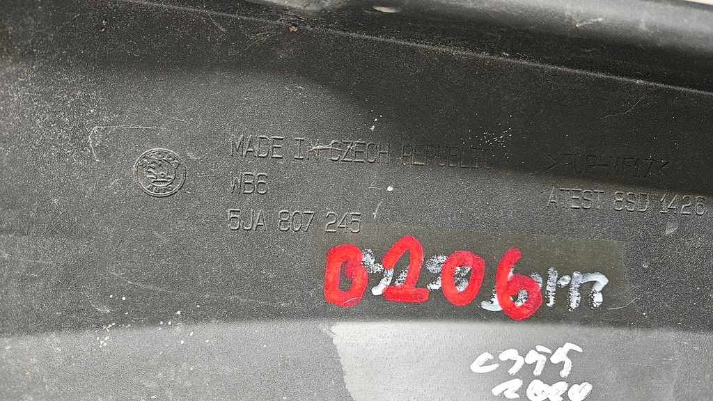 фото №5, Skoda rapid scout 12-19 решётка бампера перед левая