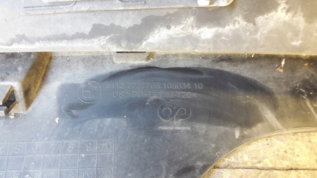 7227763 бампер задняя pdc bmw x5 e70 szary в Украине