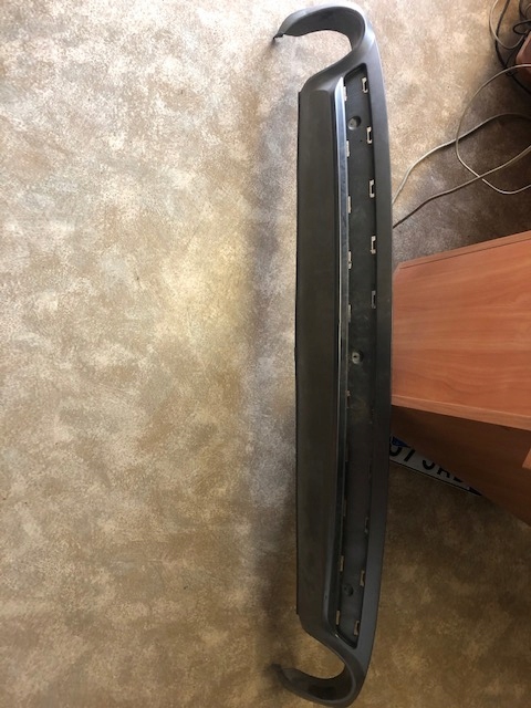 фото №11, Audi a7 s7 4g молдинг спойлер диффузор накладка бампера задняя 4g8807521d