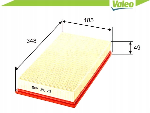 фото №2, Фильтр воздуха [valeo]