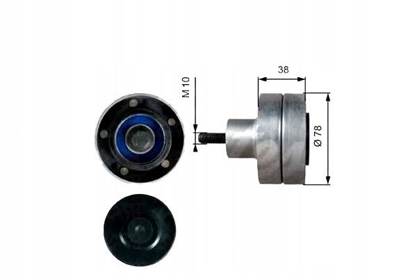 Gates ролик ремінь - ремінь клиновий 1699240 apv2812 Ціна